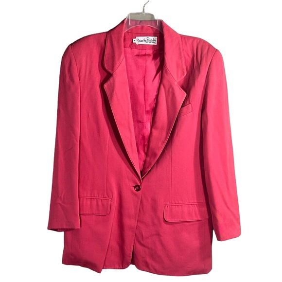 Diane Von Furstenberg Jackets & Blazers - Vintage Diane Von Furstenberg Pink Blazer